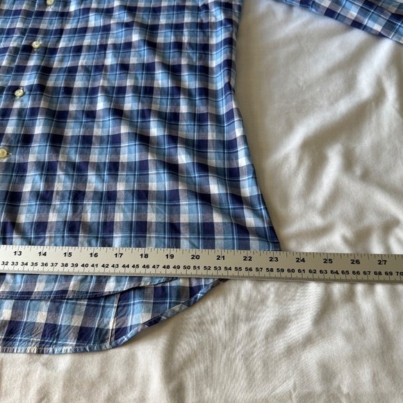 Etro Milano Men's Slim Fit‎ Long Sleeve Plaid Button Up Casual Dress Shirt 42 - Picture 12 of 13